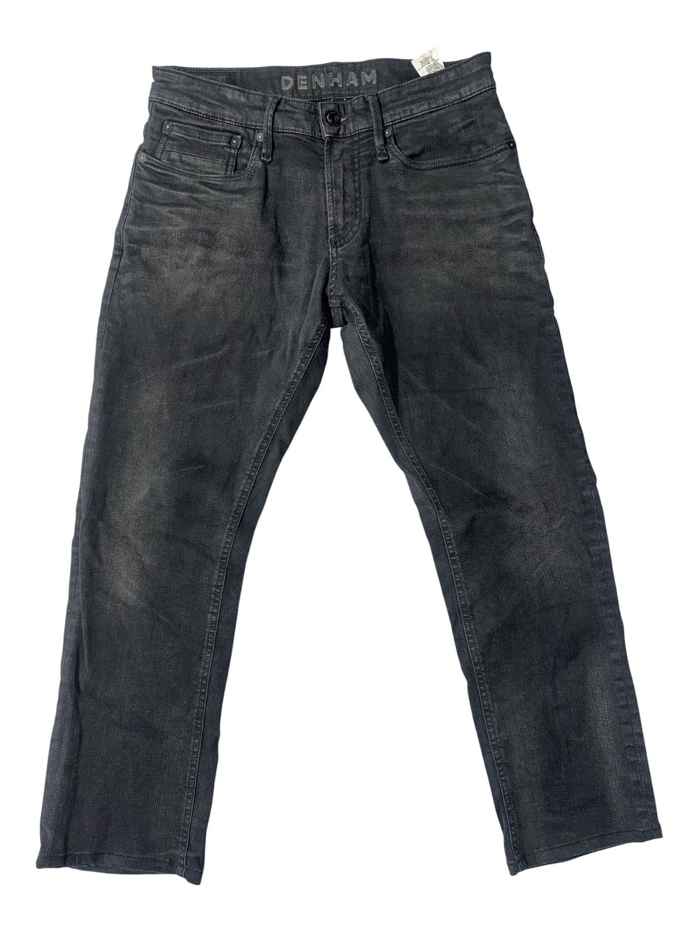 Denham mens 29x27 ridge straight leg cotton blend denim jeans EUC